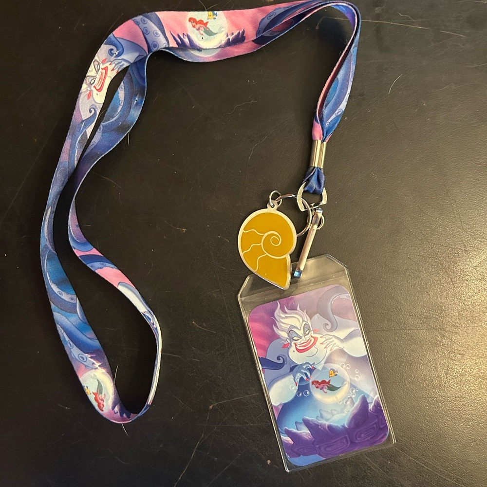 Disney Ursula Lanyard